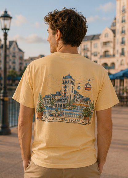 Riviera – Sketch Tee | Pastel Escapes