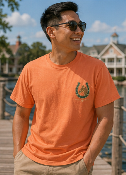 Saratoga Springs – Sketch Tee | Pastel Escapes