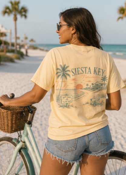Siesta Key – Sketch Tee | Endless Summer