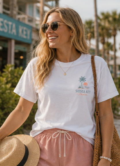 Siesta Key – Sketch Tee | Endless Summer