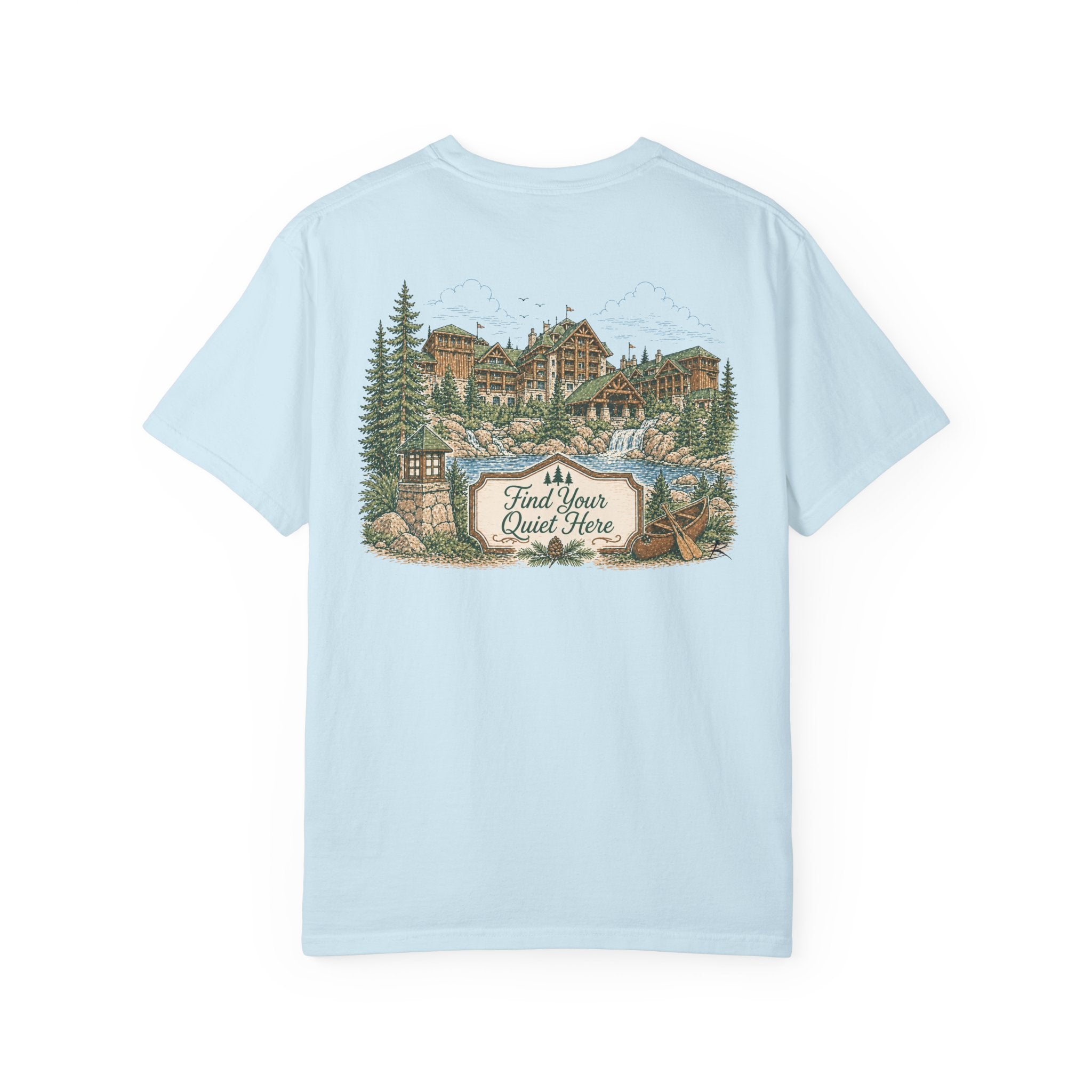 Wilderness Lodge– Sketch Tee | Pastel Escapes