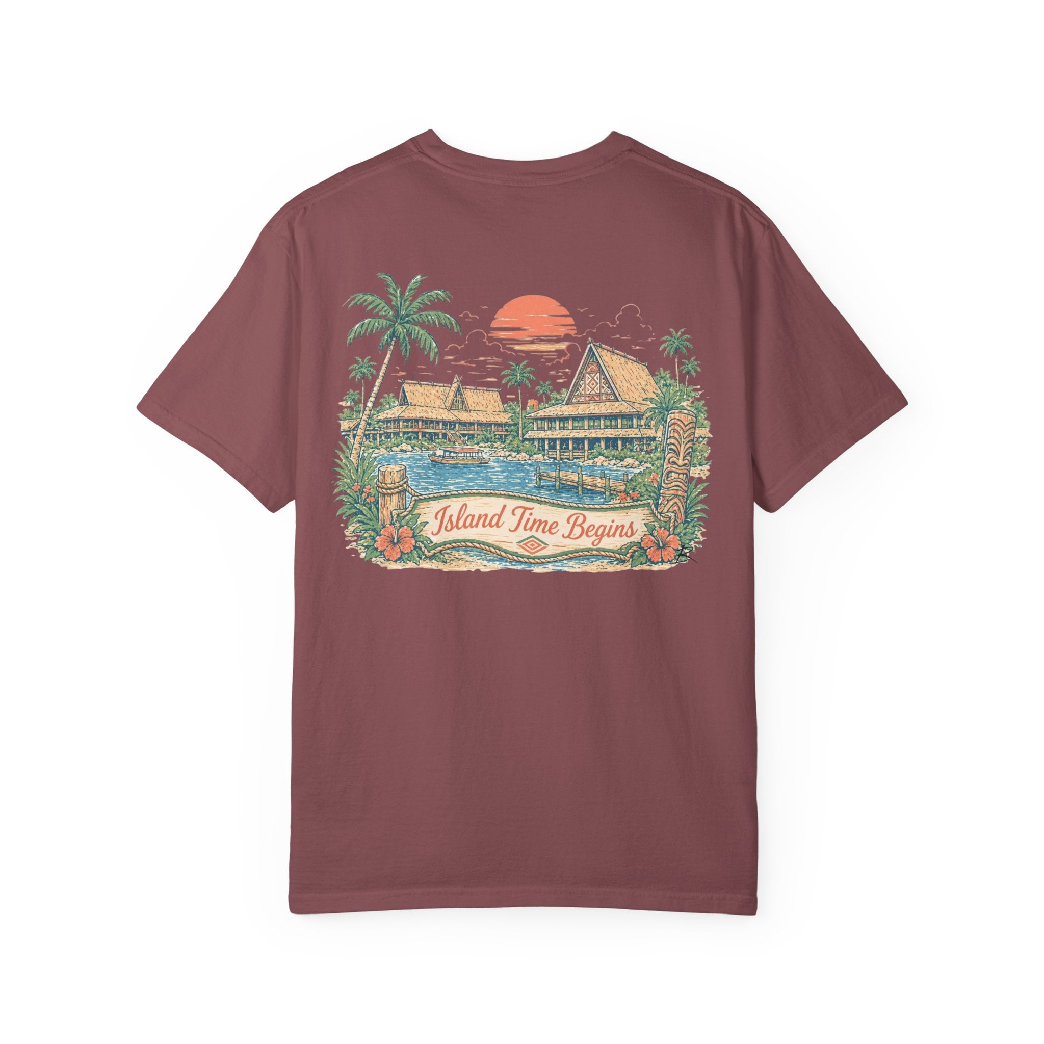 Polynesian – Sketch Tee | Pastel Escapes