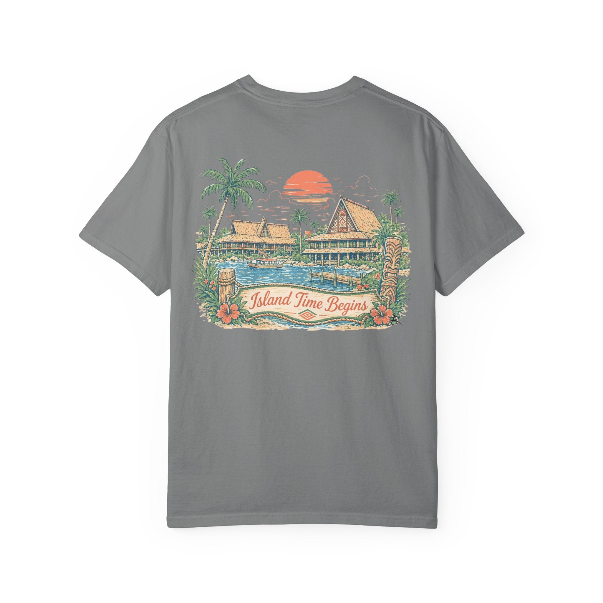 Polynesian – Sketch Tee | Pastel Escapes