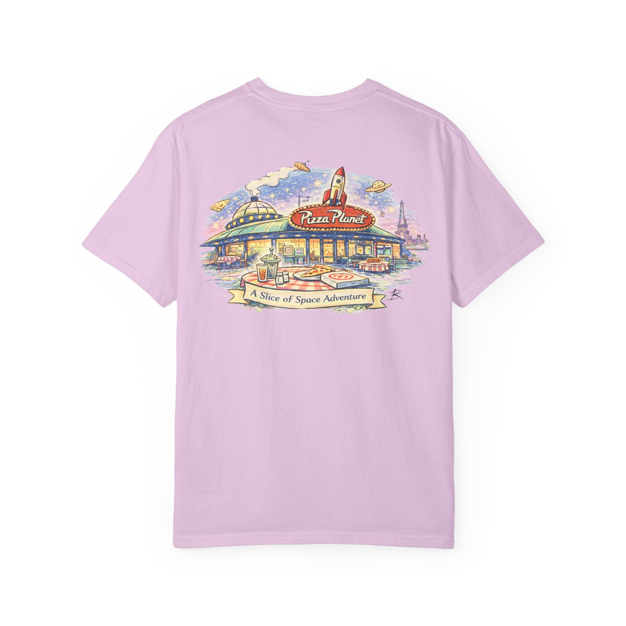 Pizza Planet – Sketch Tee | Storybook Suppers