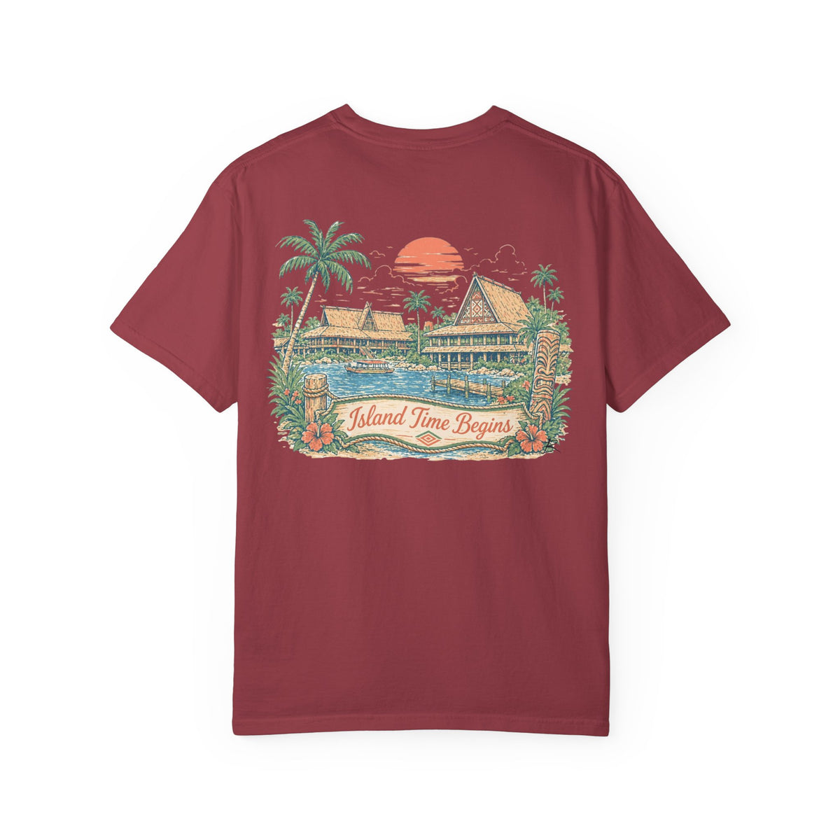Polynesian – Sketch Tee | Pastel Escapes