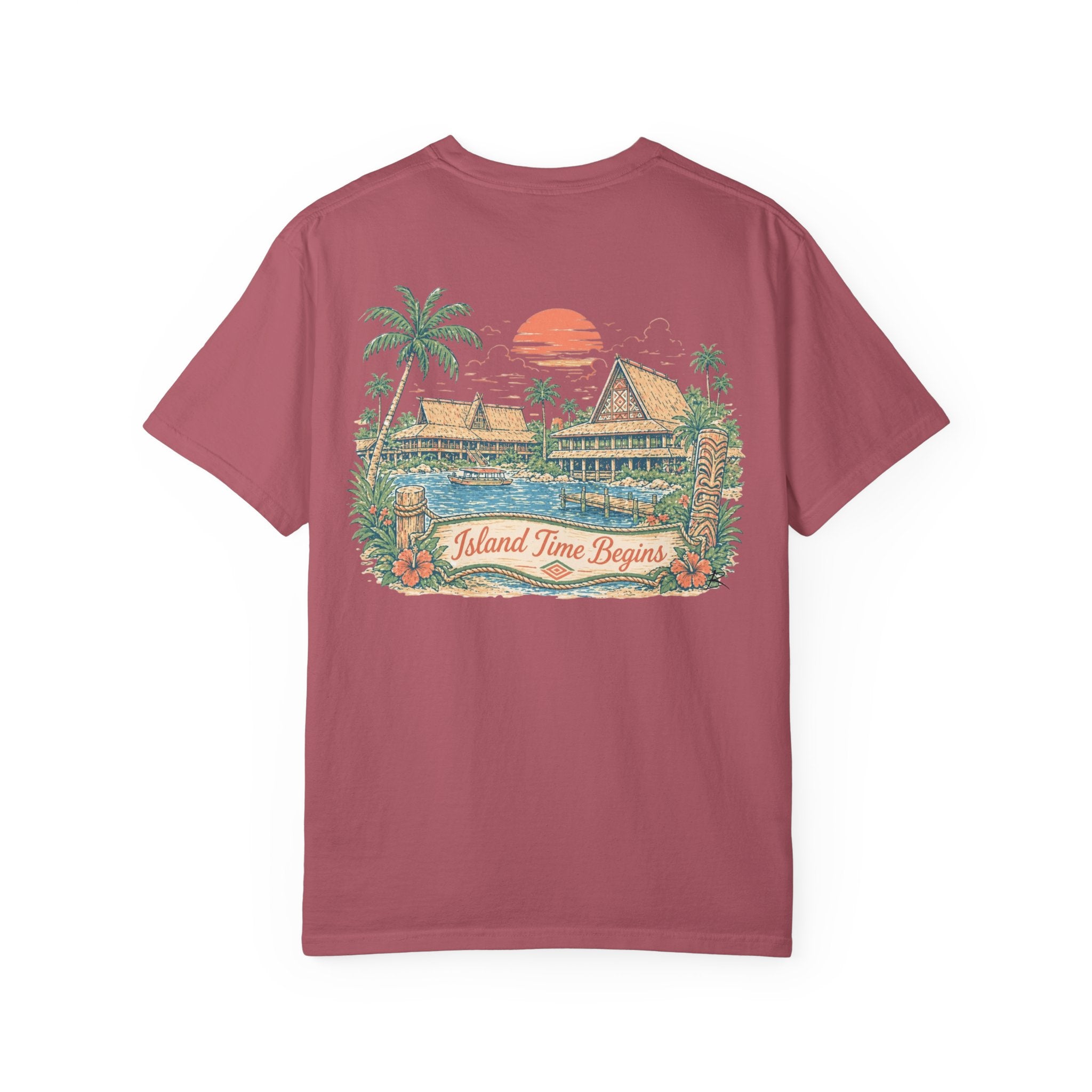 Polynesian – Sketch Tee | Pastel Escapes
