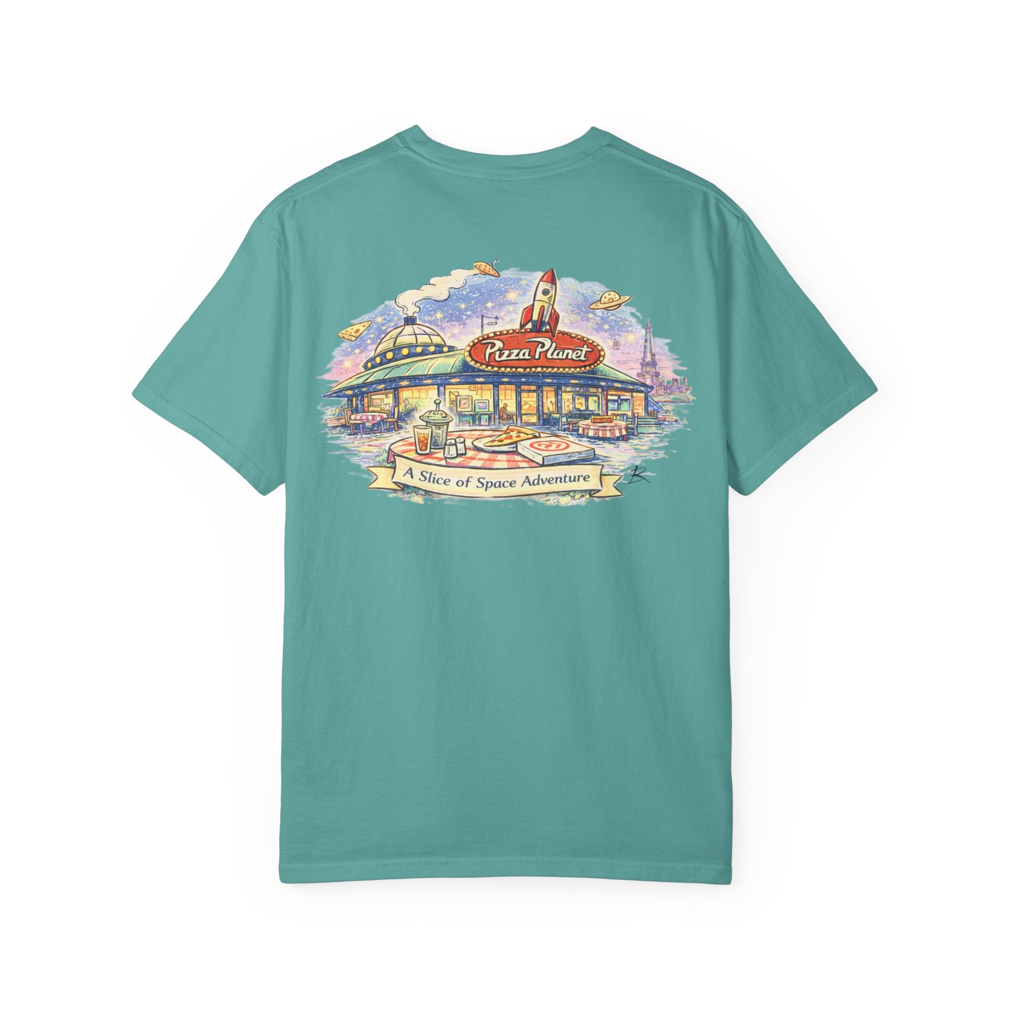 Pizza Planet – Sketch Tee | Storybook Suppers