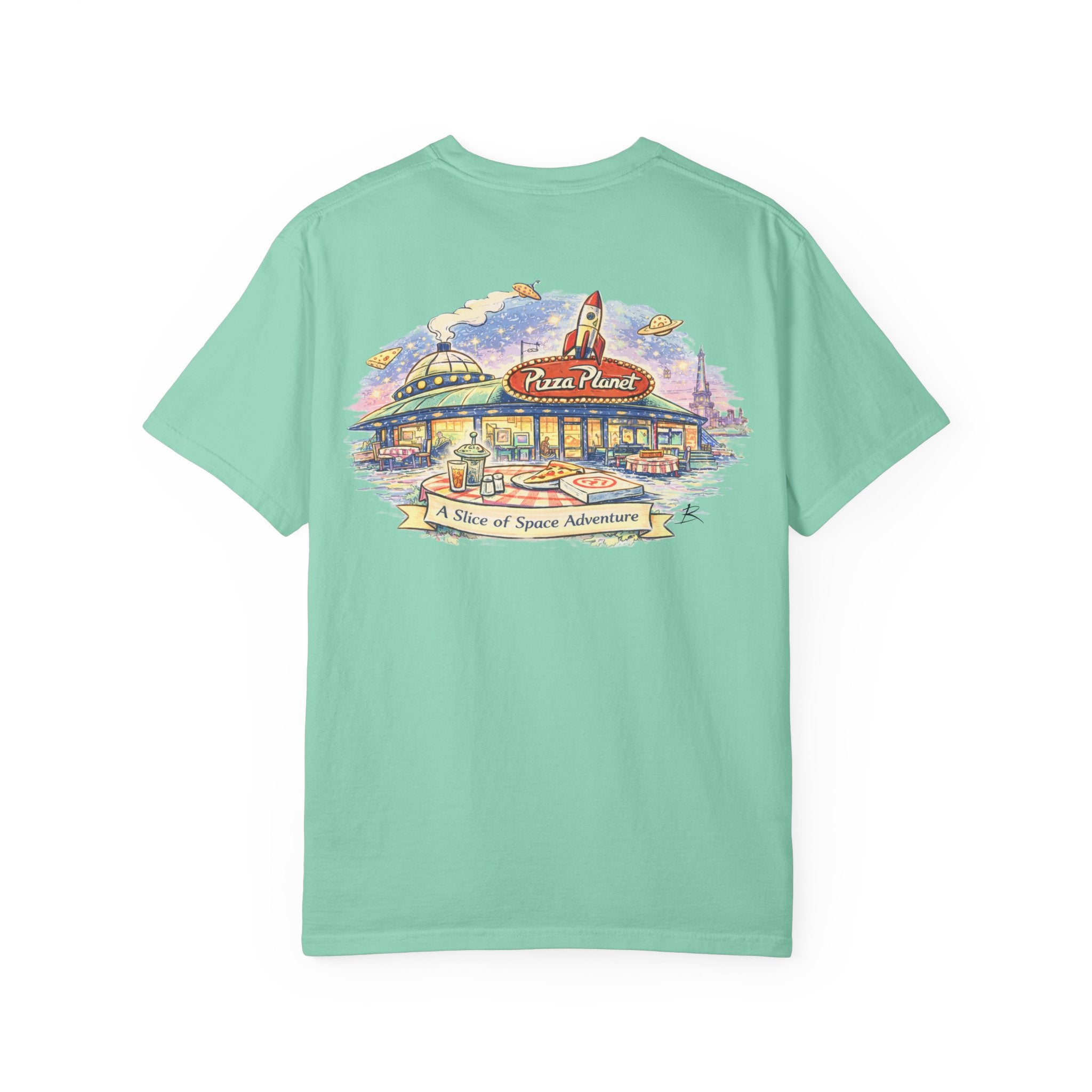 Pizza Planet – Sketch Tee | Storybook Suppers