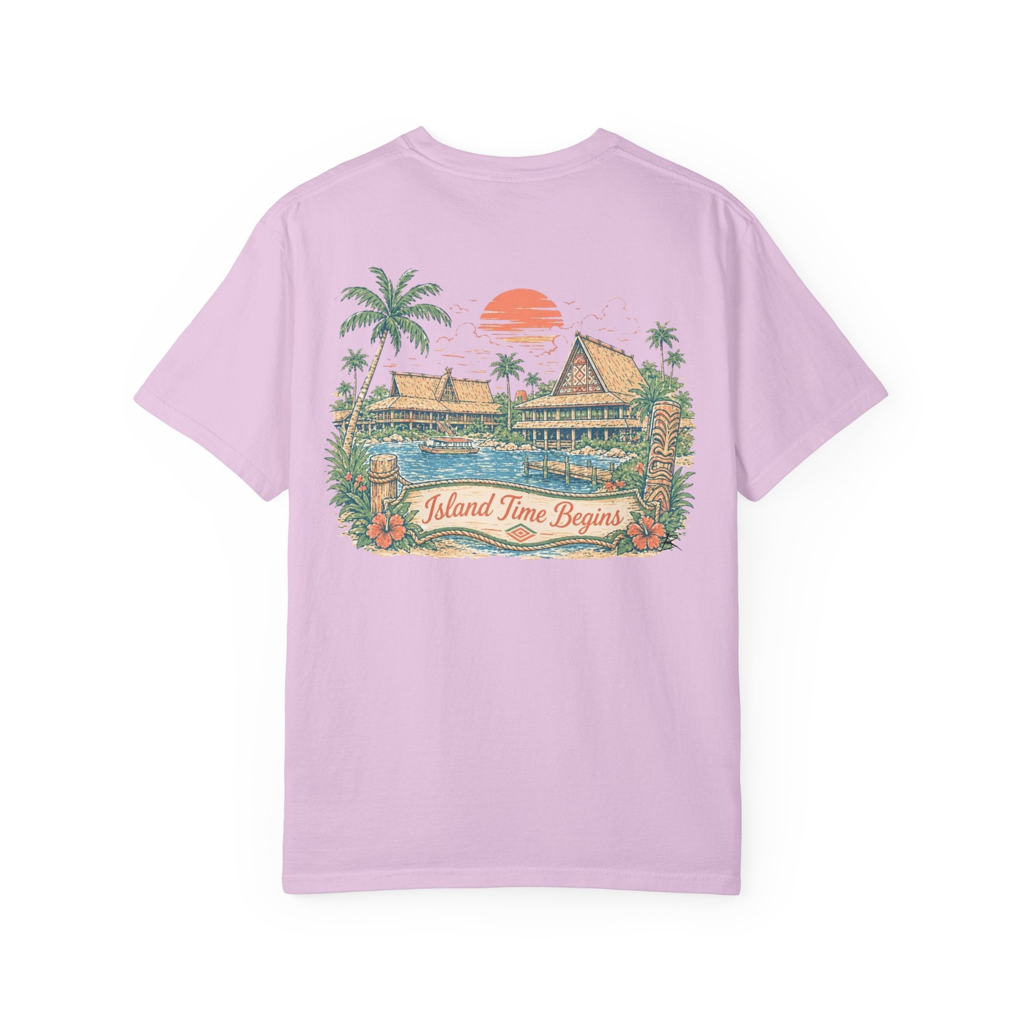 Polynesian – Sketch Tee | Pastel Escapes