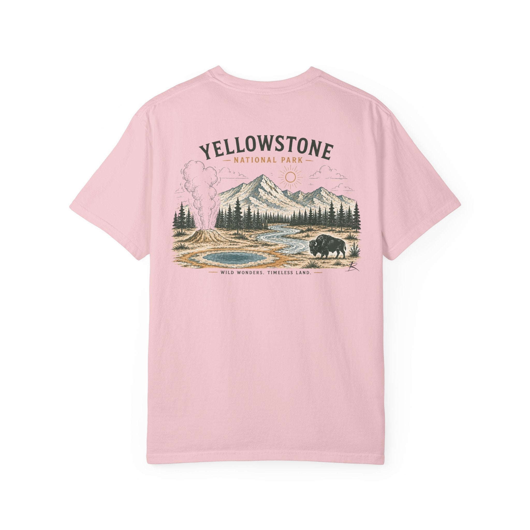 Yellowstone – Sketch Tee | Summits & Sunsets