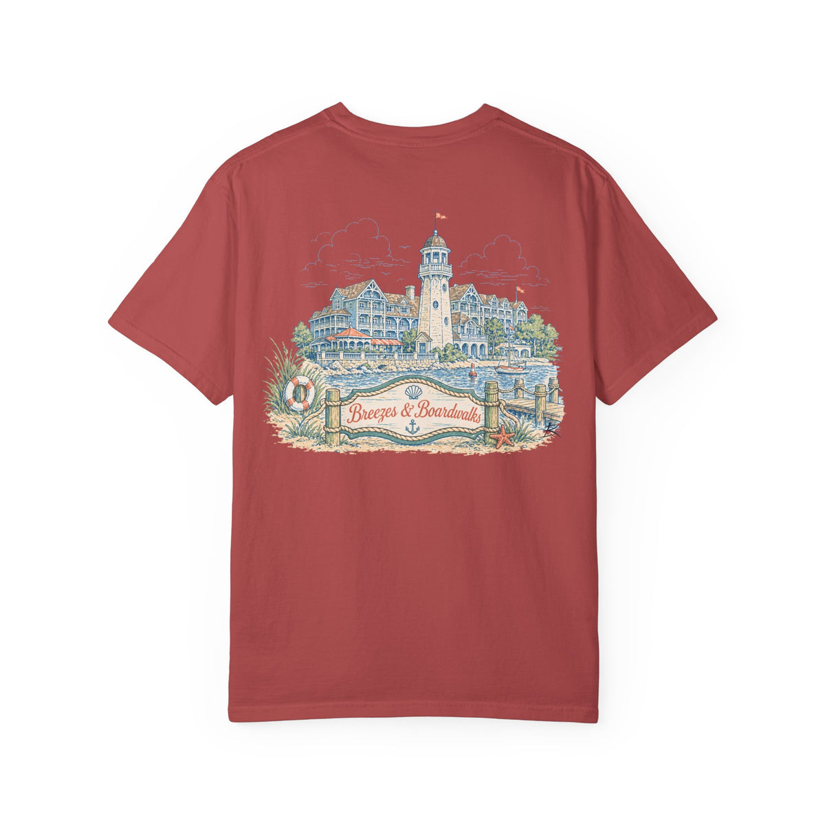 Beach Club – Sketch Tee | Pastel Escapes