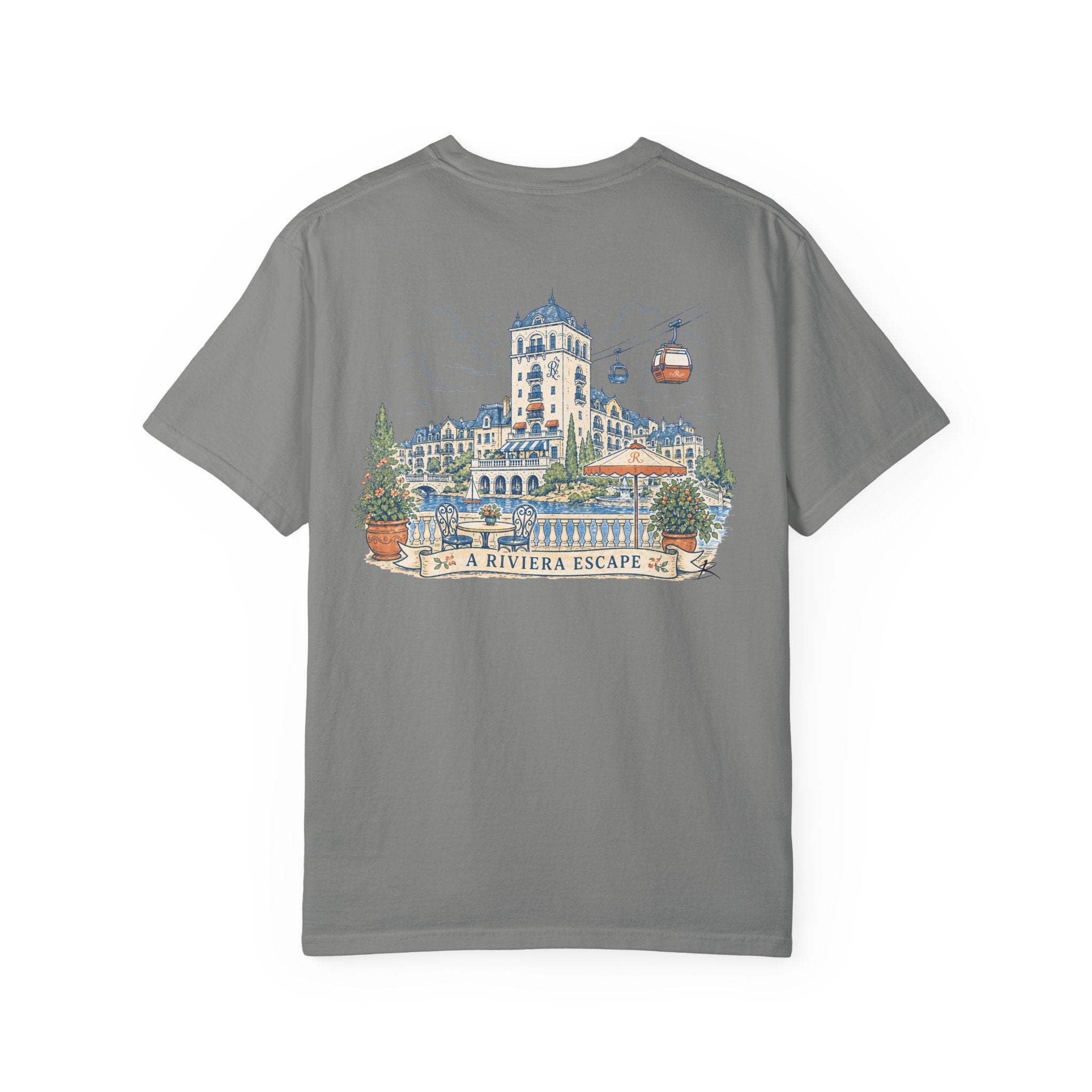 Riviera – Sketch Tee | Pastel Escapes