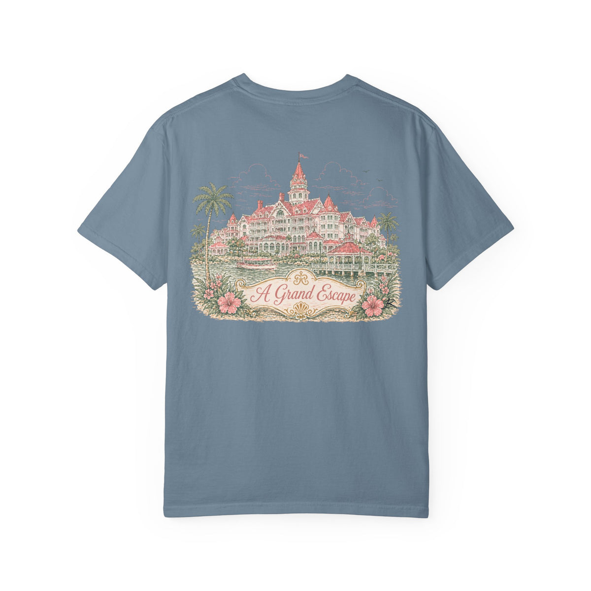 Grand Floridian – Sketch Tee | Pastel Escapes