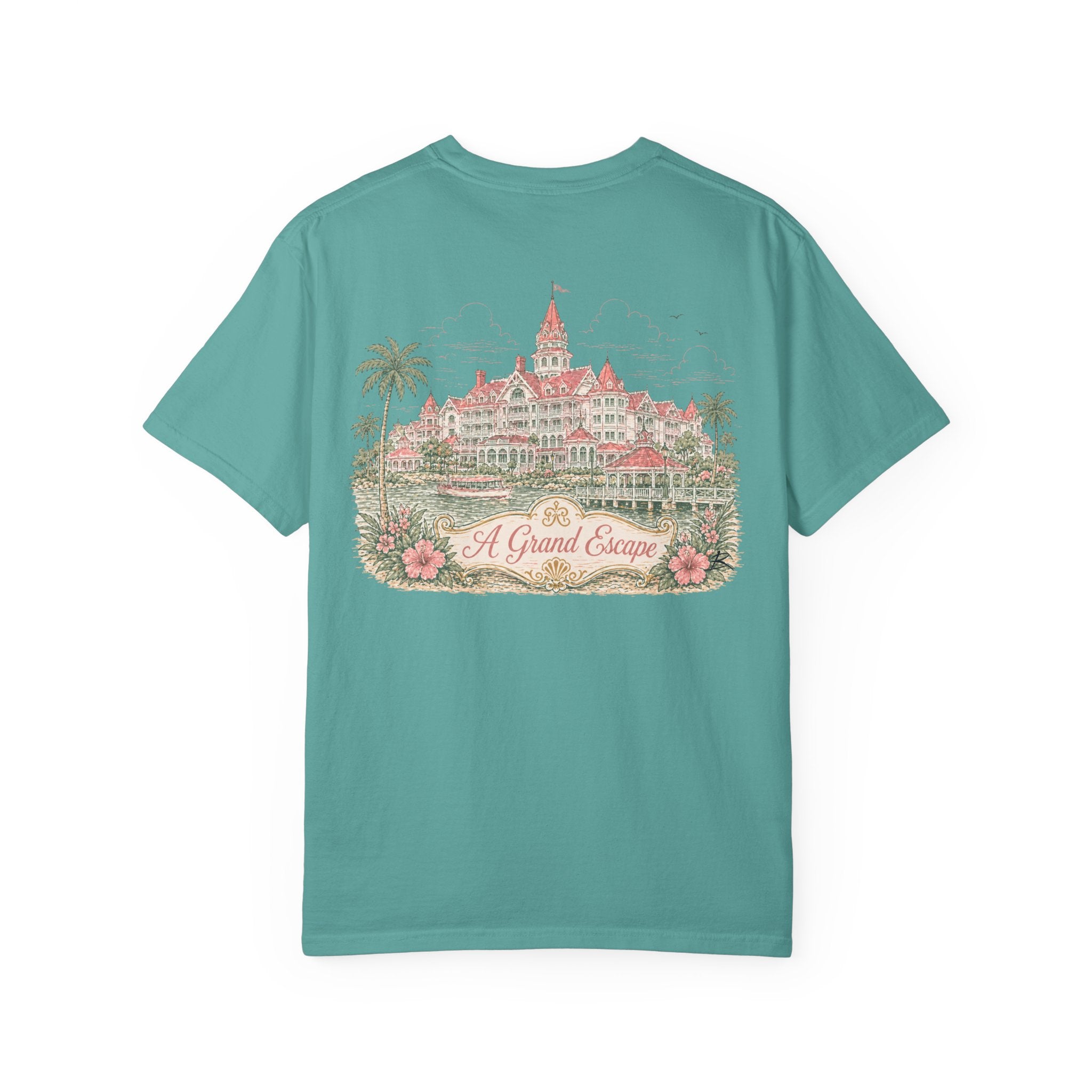 Grand Floridian – Sketch Tee | Pastel Escapes