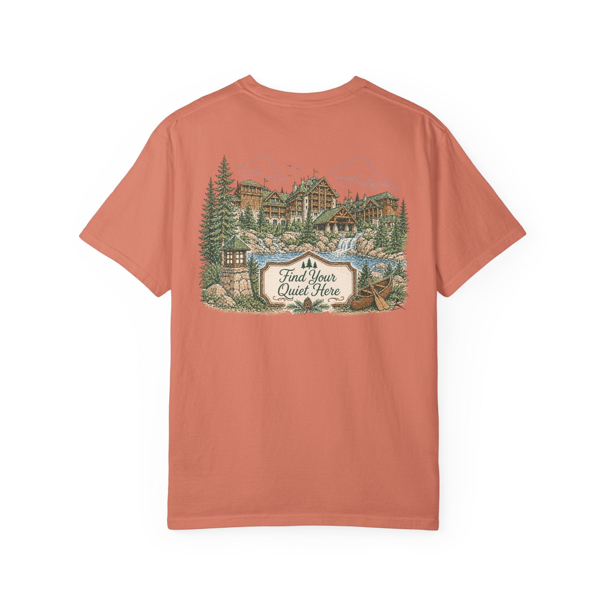 Wilderness Lodge– Sketch Tee | Pastel Escapes