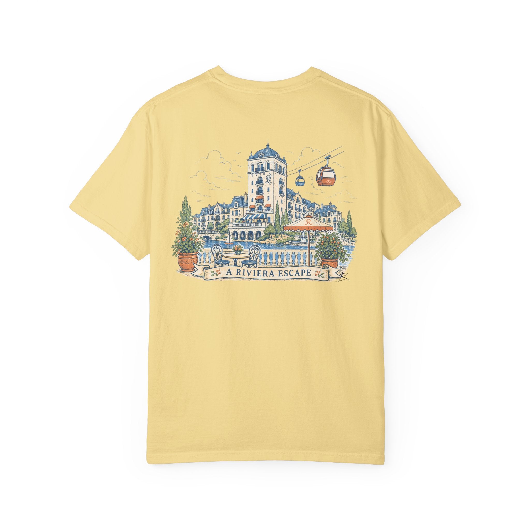 Riviera – Sketch Tee | Pastel Escapes