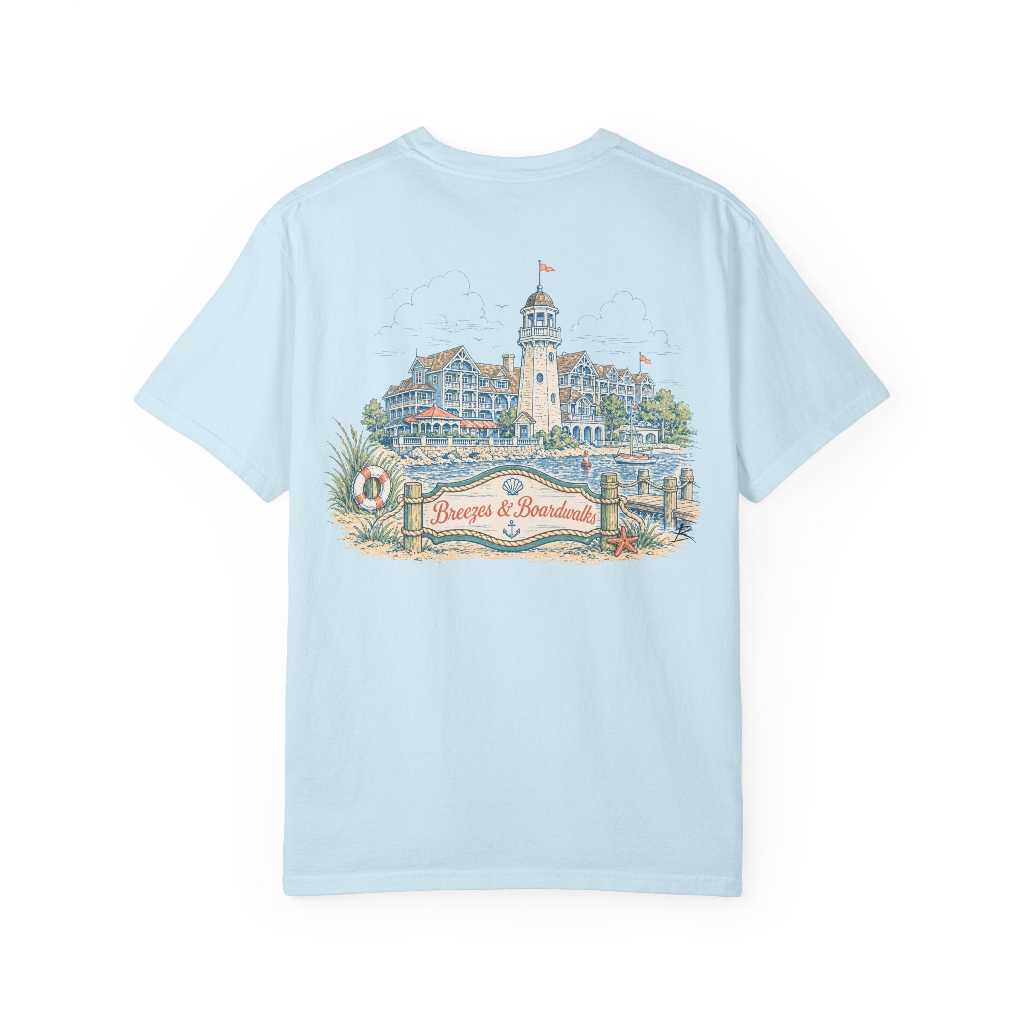 Beach Club – Sketch Tee | Pastel Escapes
