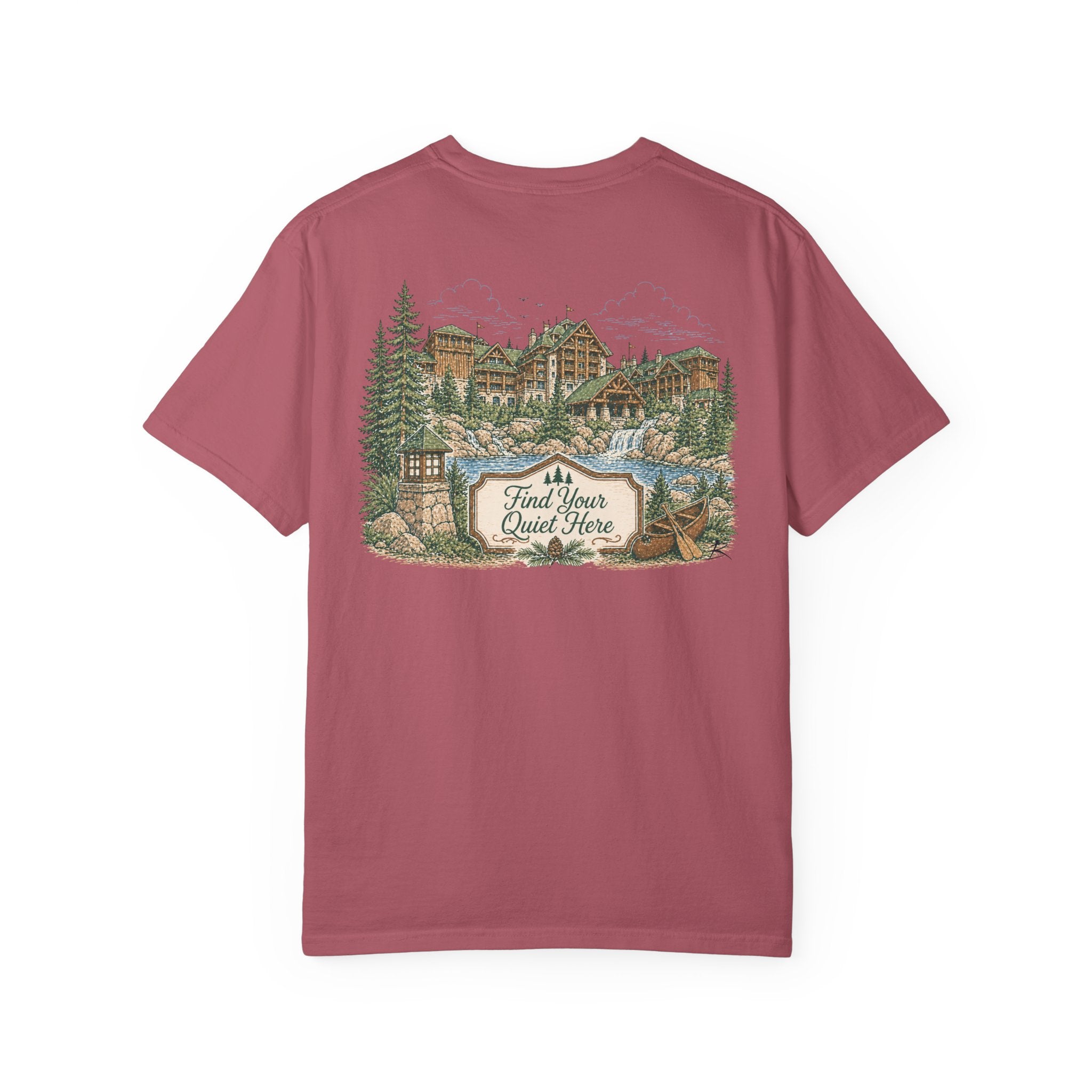 Wilderness Lodge– Sketch Tee | Pastel Escapes