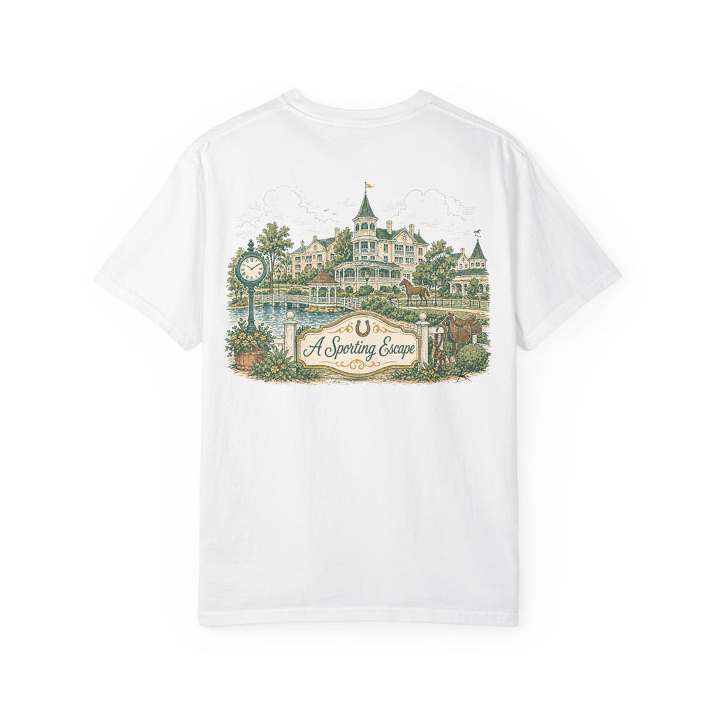 Saratoga Springs – Sketch Tee | Pastel Escapes