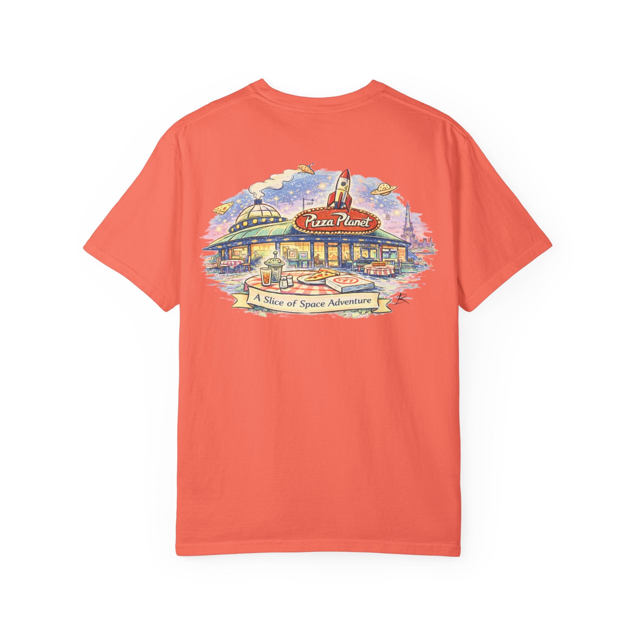 Pizza Planet – Sketch Tee | Storybook Suppers