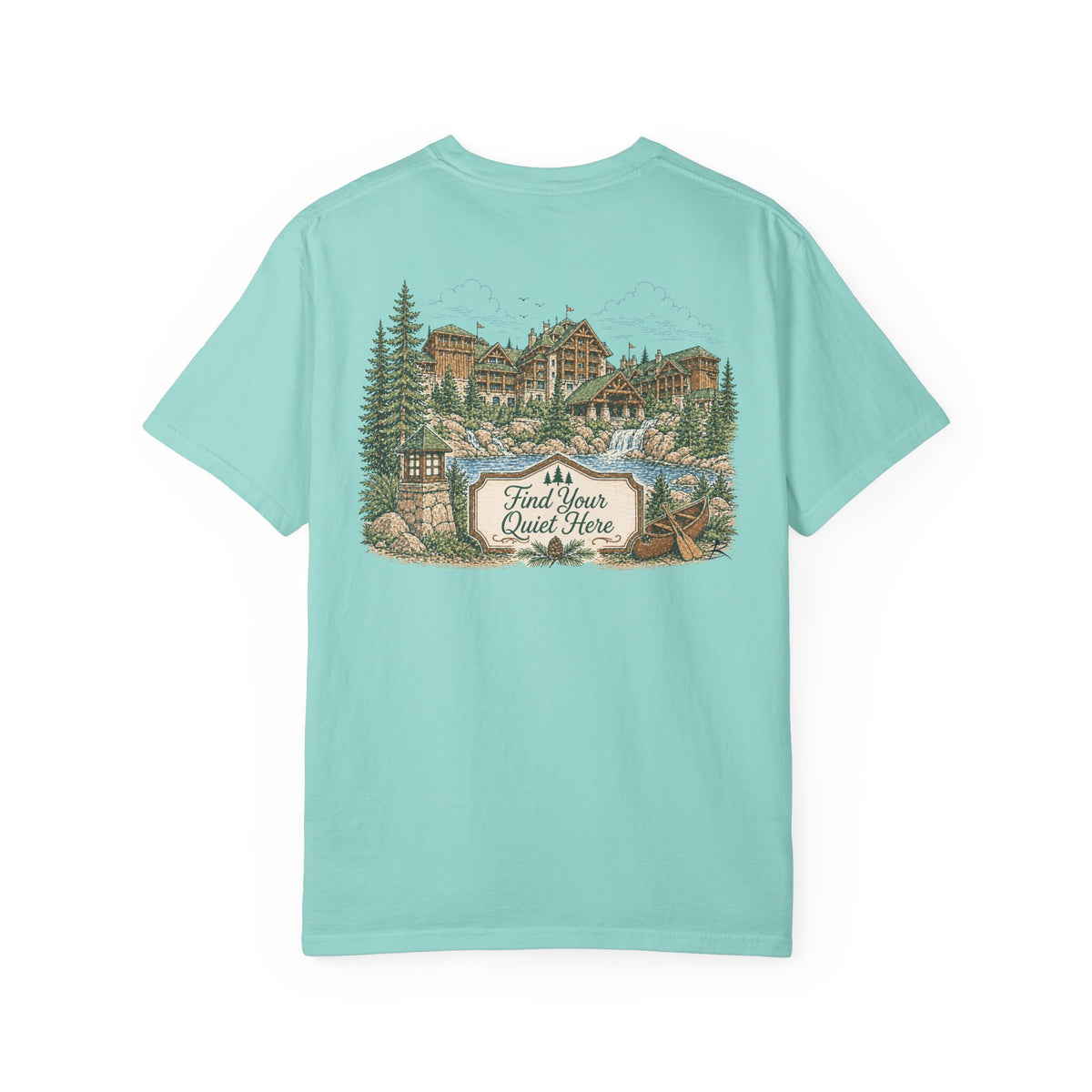 Wilderness Lodge– Sketch Tee | Pastel Escapes