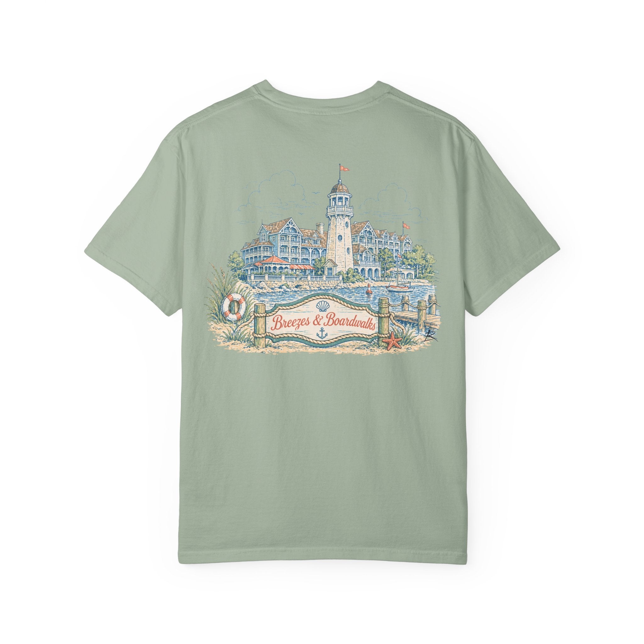 Beach Club – Sketch Tee | Pastel Escapes