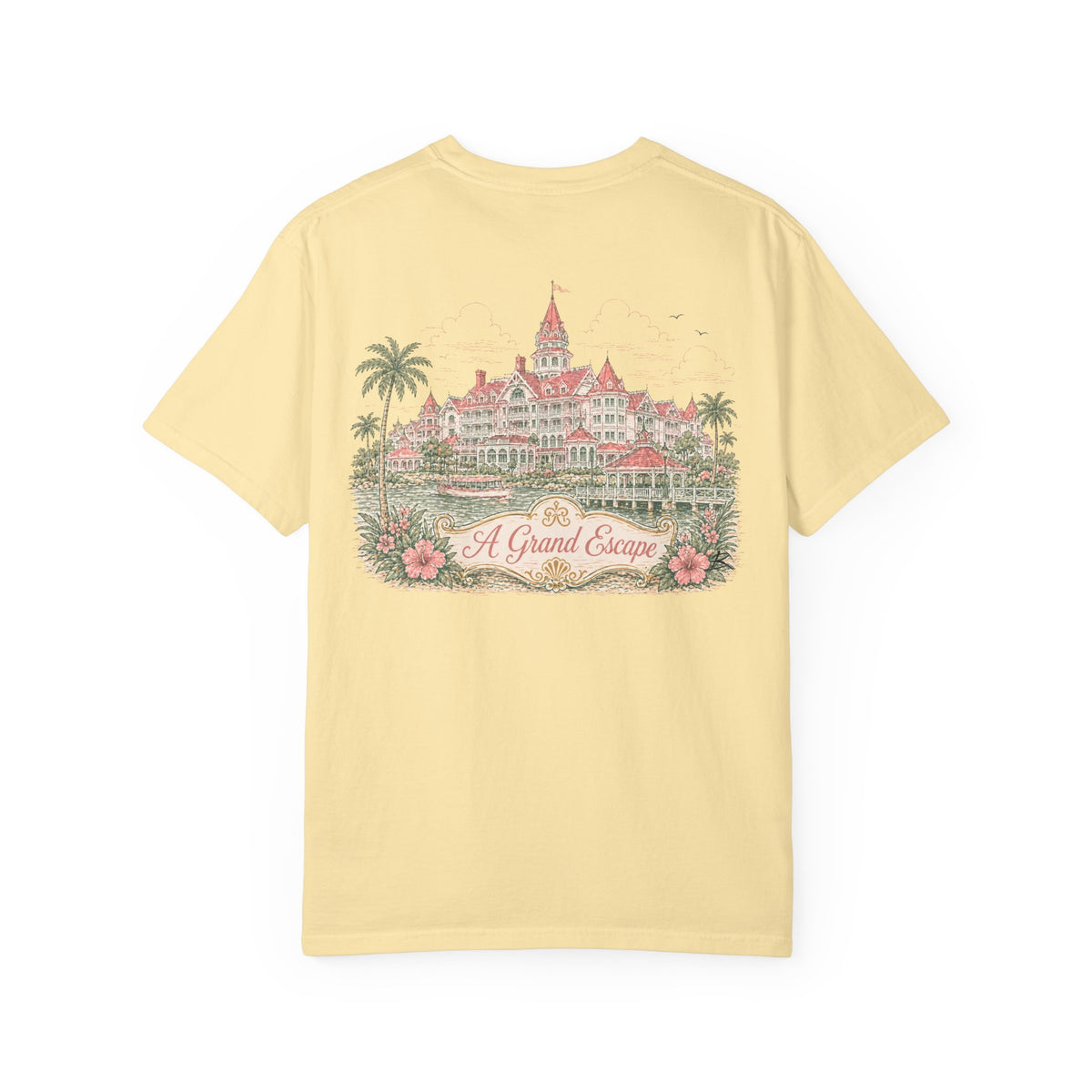 Grand Floridian – Sketch Tee | Pastel Escapes