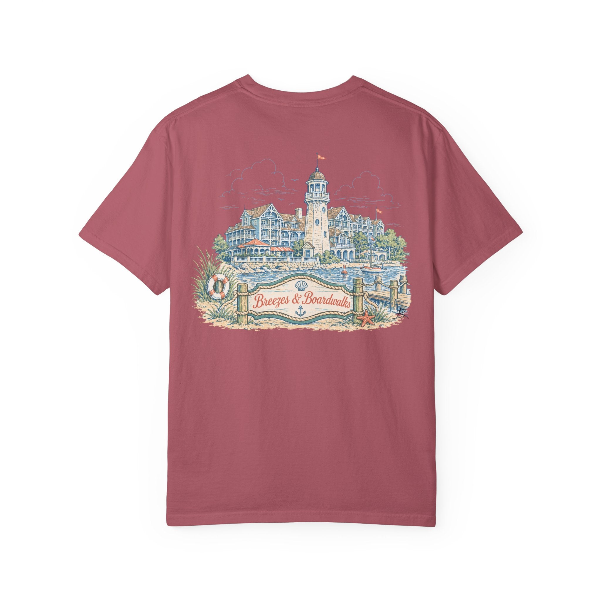 Beach Club – Sketch Tee | Pastel Escapes