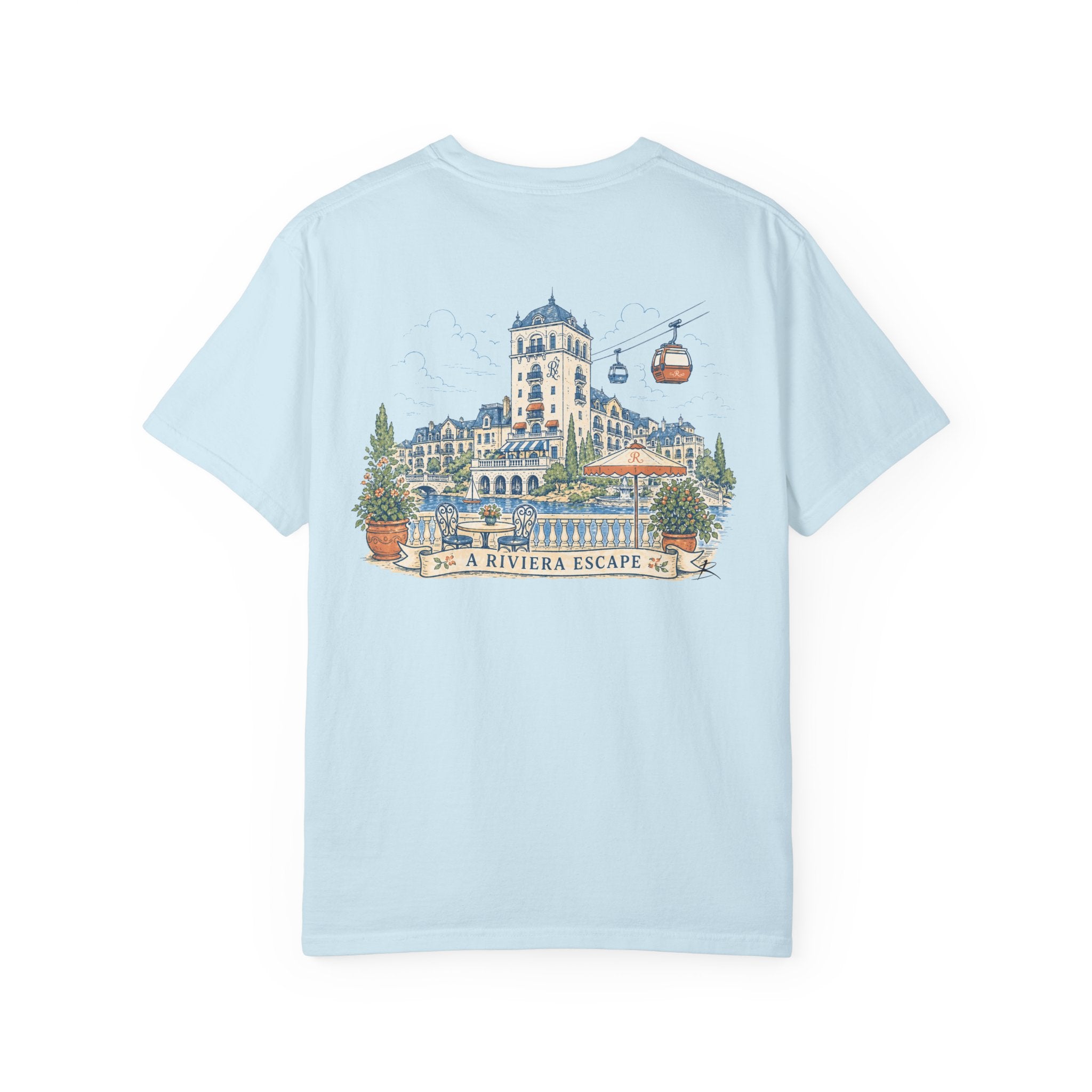 Riviera – Sketch Tee | Pastel Escapes