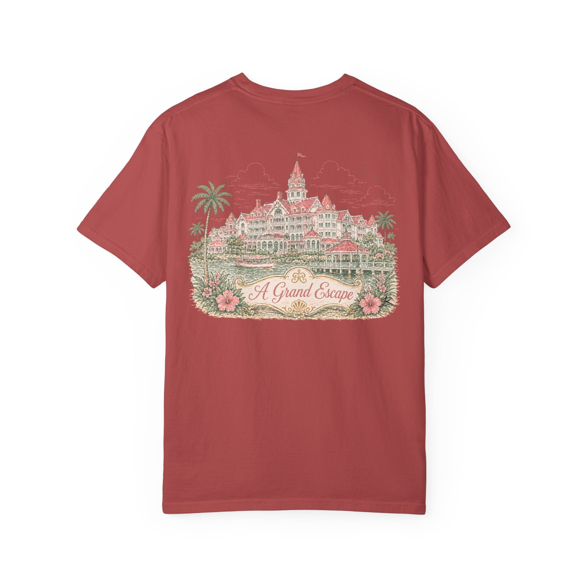 Grand Floridian – Sketch Tee | Pastel Escapes