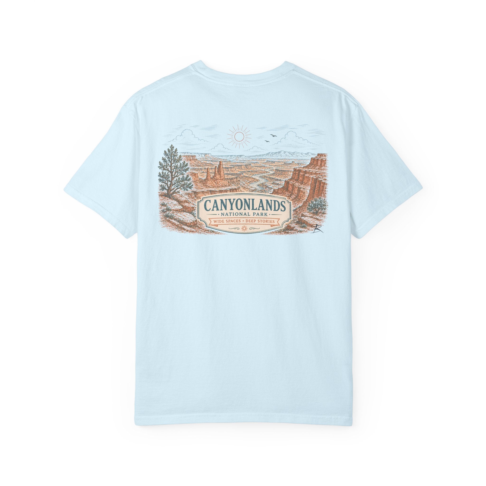 Canyon Lands – Sketch Tee | Summits & Sunsets