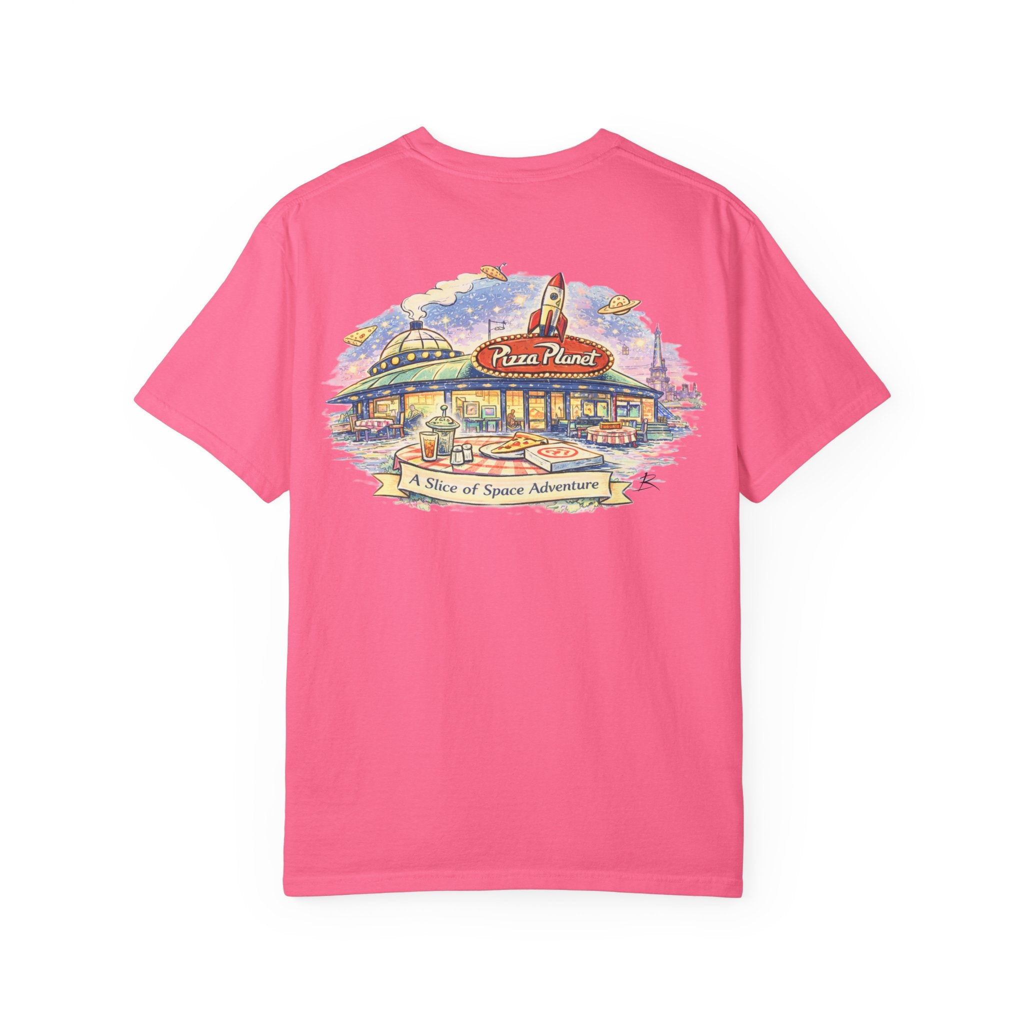 Pizza Planet – Sketch Tee | Storybook Suppers