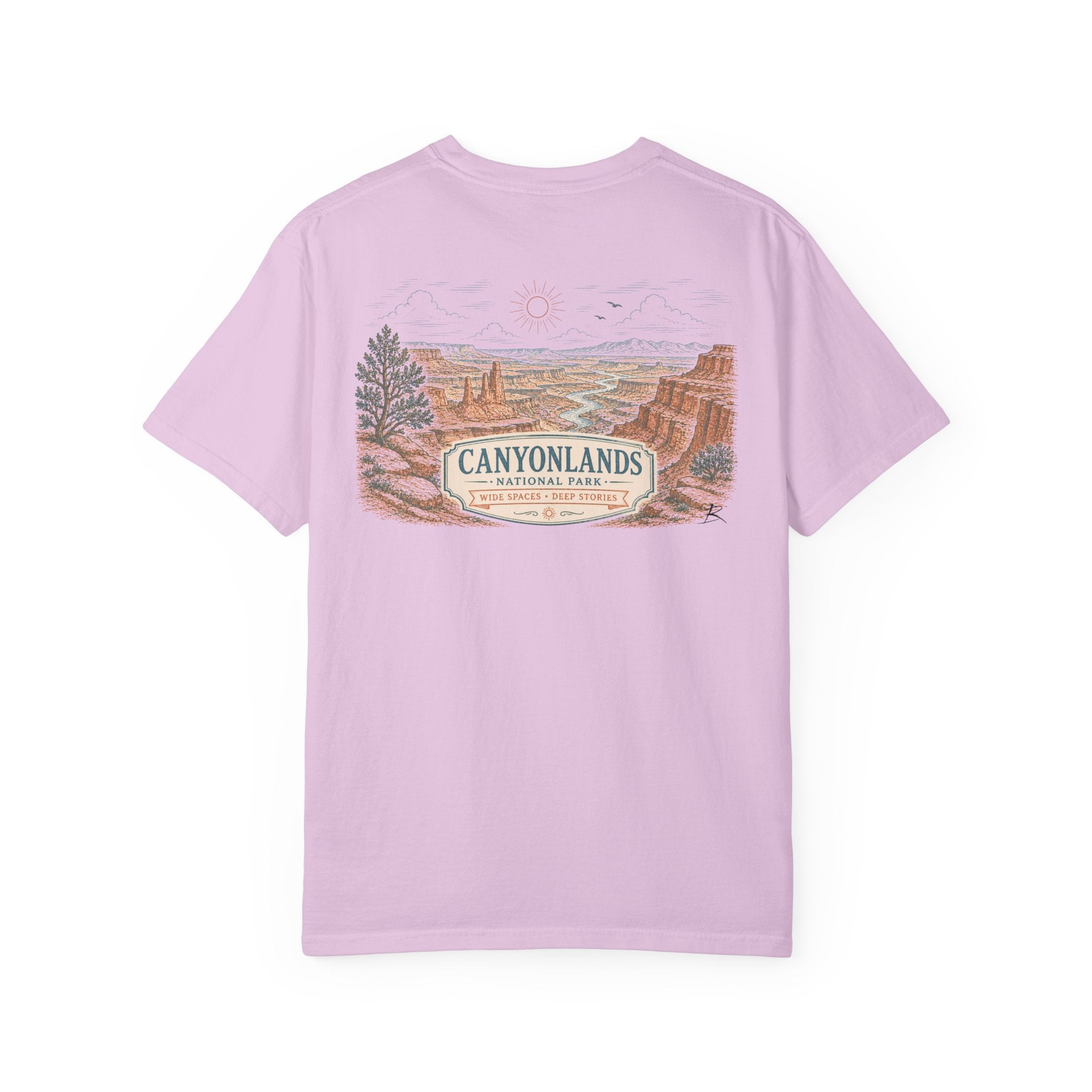 Canyon Lands – Sketch Tee | Summits & Sunsets