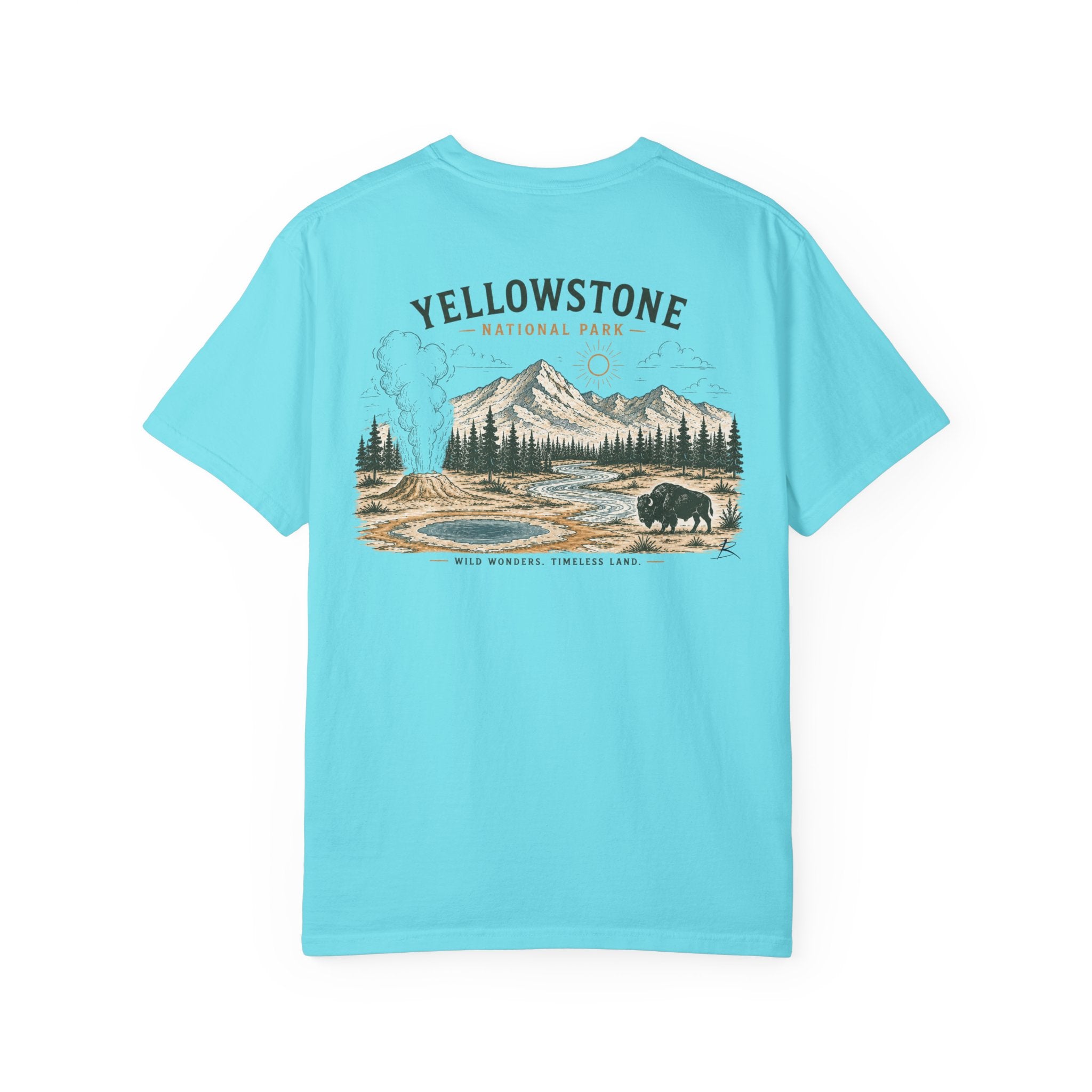 Yellowstone – Sketch Tee | Summits & Sunsets