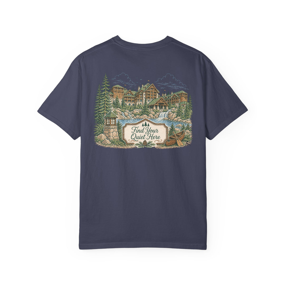 Wilderness Lodge– Sketch Tee | Pastel Escapes