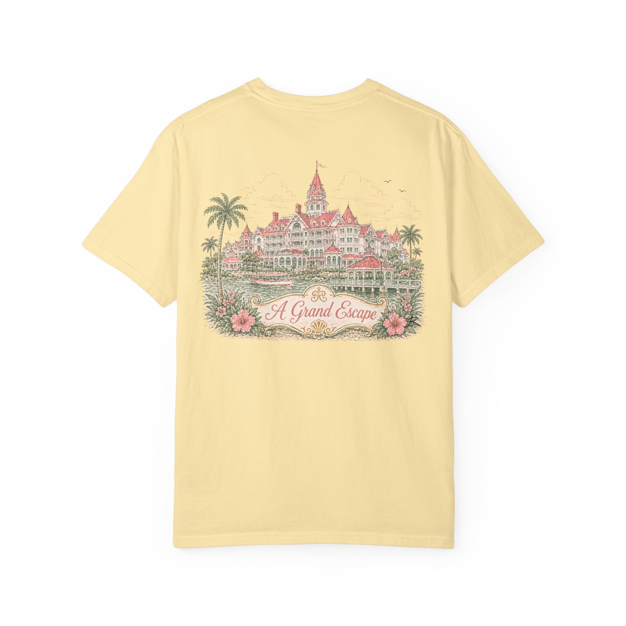 Grand Floridian – Sketch Tee | Pastel Escapes