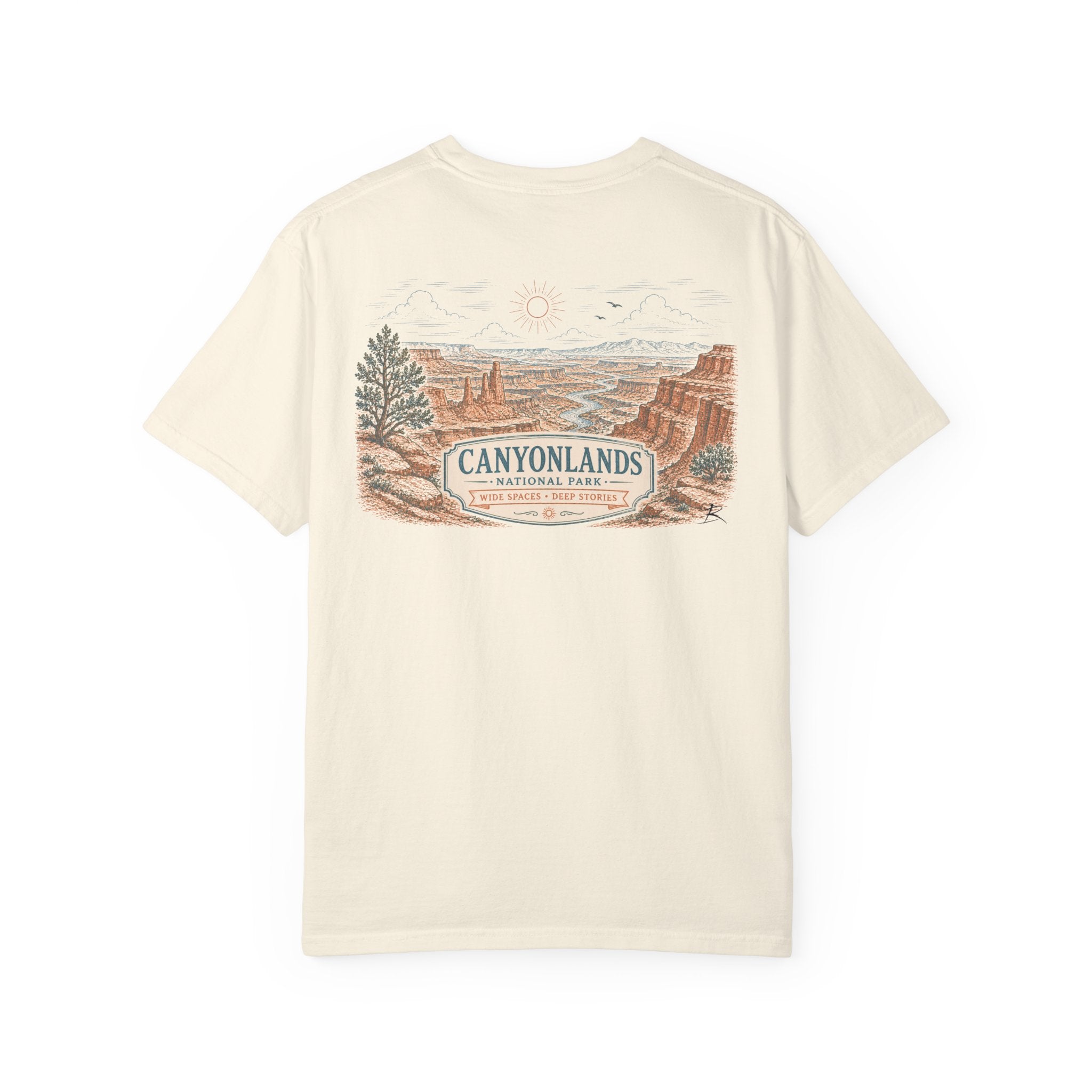 Canyon Lands – Sketch Tee | Summits & Sunsets