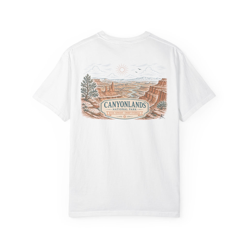 Canyon Lands – Sketch Tee | Summits & Sunsets