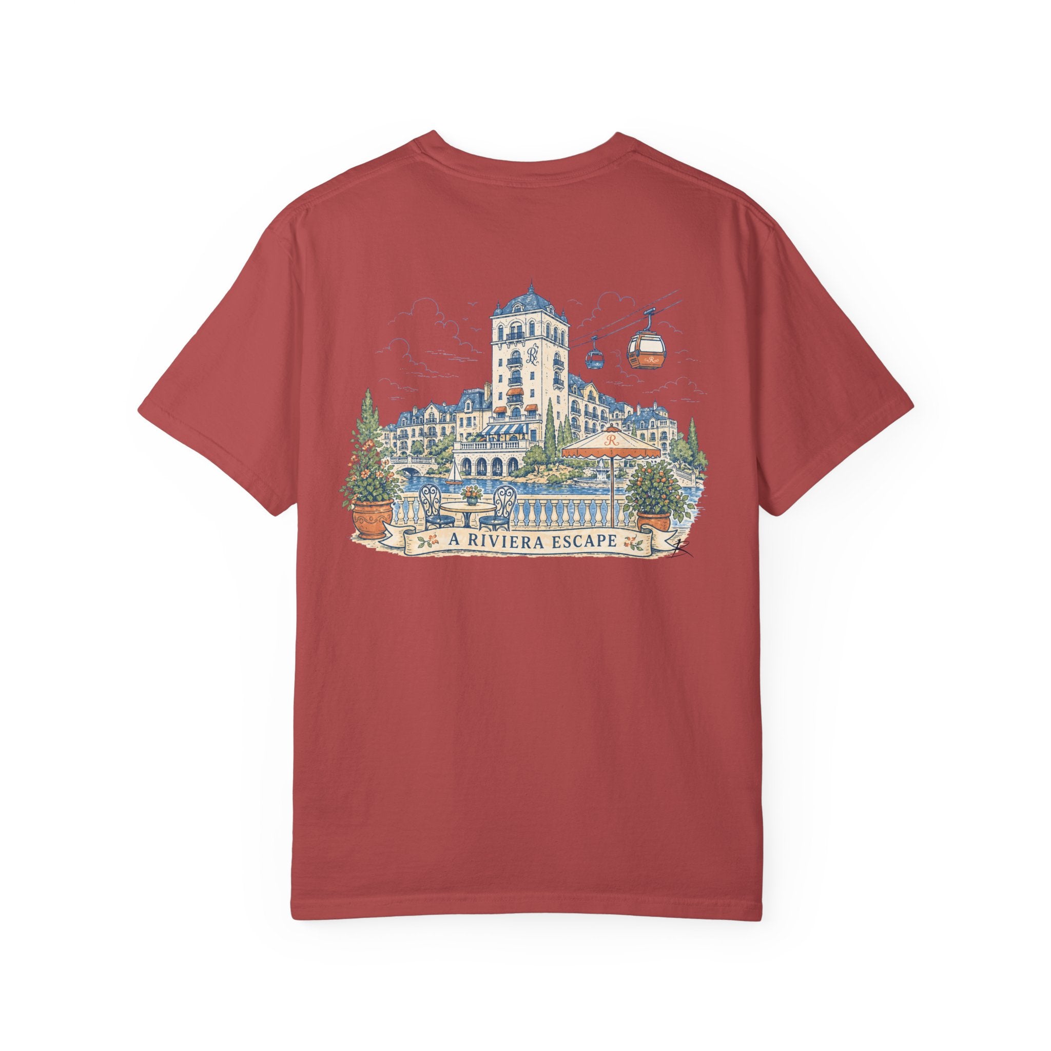 Riviera – Sketch Tee | Pastel Escapes