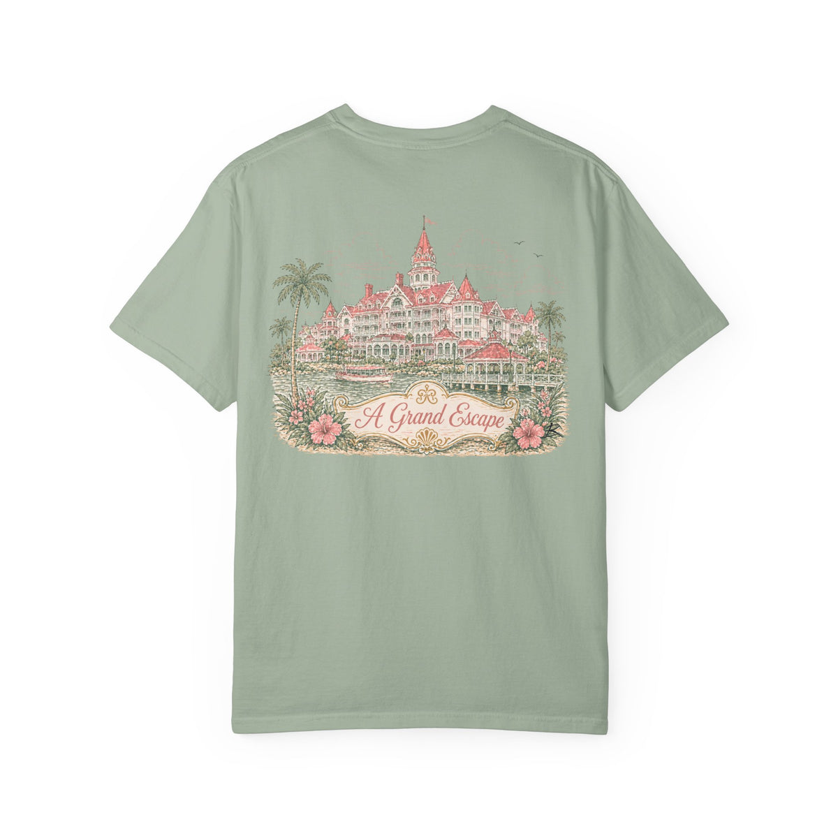 Grand Floridian – Sketch Tee | Pastel Escapes